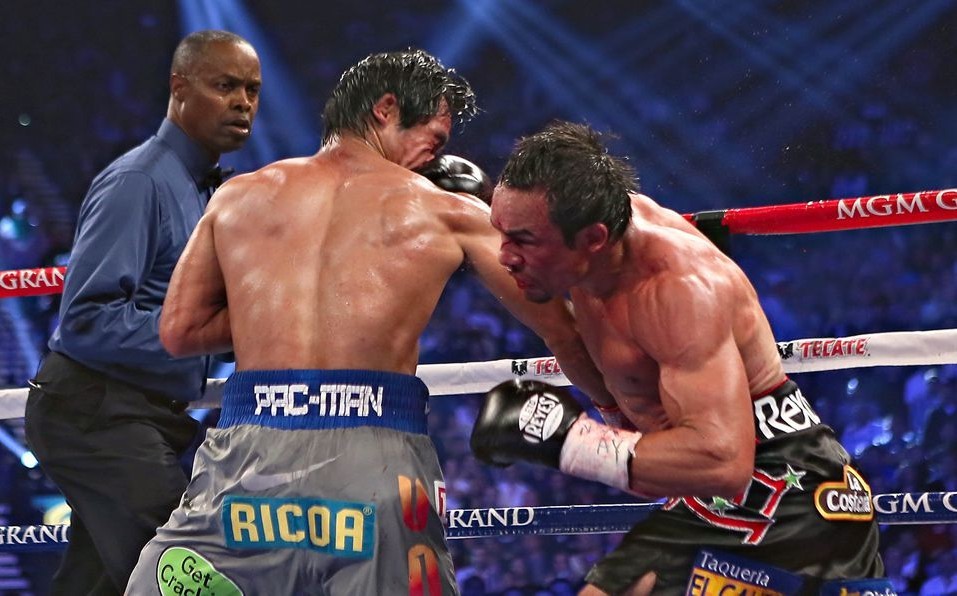 TBT: Juan Manuel Márquez noquea a Pacquiao y hace historia en Las Vegas TBT: Juan Manuel Márquez noquea a Pacquiao y hace historia en Las Vegas