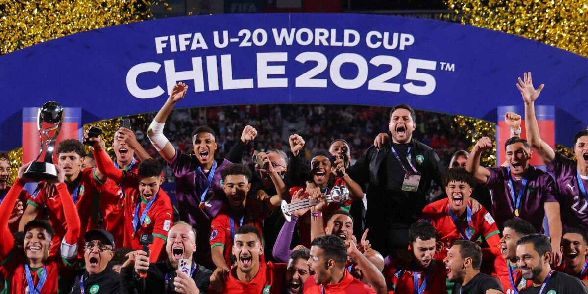 Marruecos hace historia: vence 2-0 a Argentina y se corona campeón del Mundial Sub-20 2025 en Chile