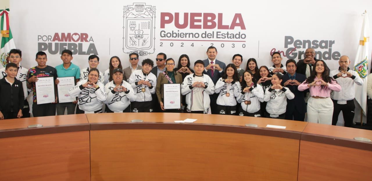 Gobierno de Puebla reconoce a atletas y consolida una política deportiva histórica en 2025.